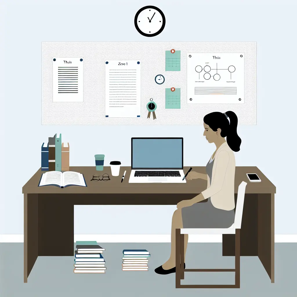 Balancing thesis writing with work and coursework | Guide