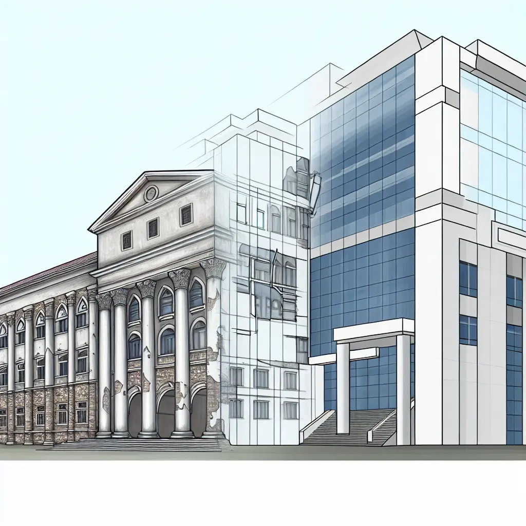 Modern university campus representing the transformation of higher education in the AI era