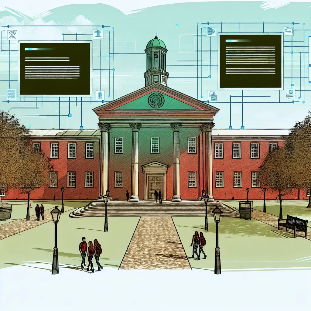 Balance scales representing academic integrity with AI tools and traditional research methods