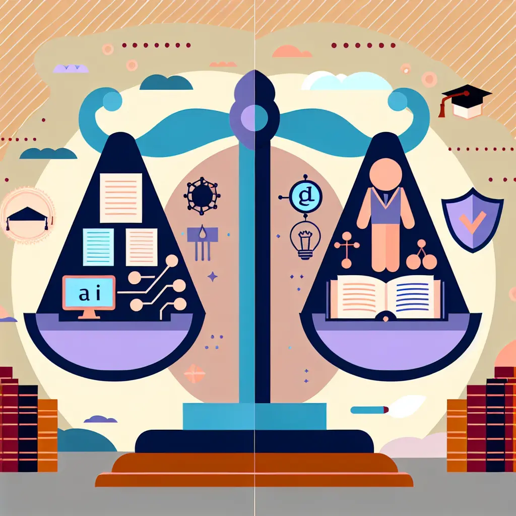 Balance between AI assistance and academic integrity in thesis writing