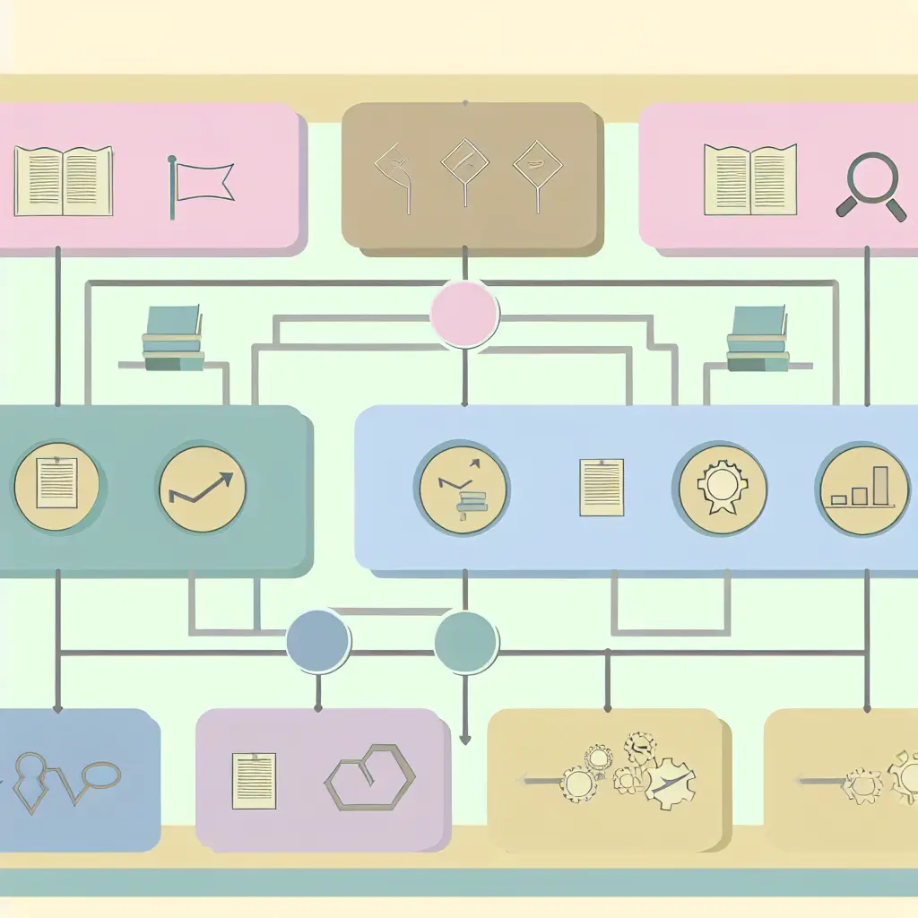 Visual flowchart showing the progression of dissertation chapters from introduction through conclusion
