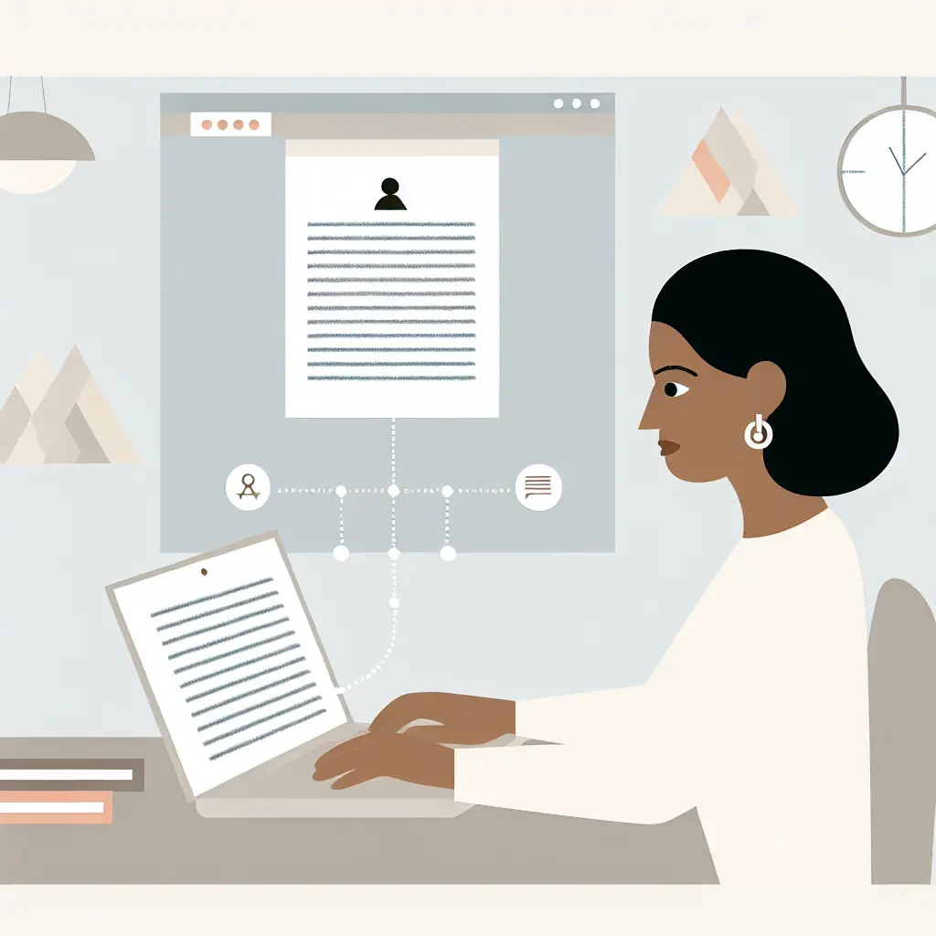 UK student using free AI academic writing tools on a laptop—Zotero, Grammarly, Turnitin, and Tesify.io in view