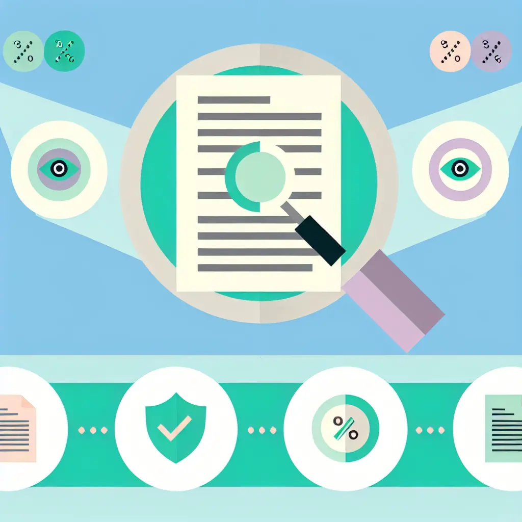 Multi-layered plagiarism detection process visualization